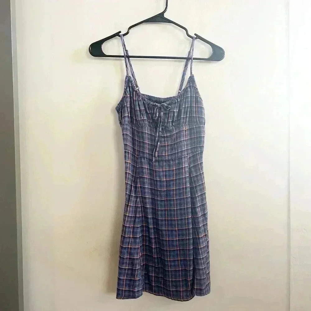 Urban outfitters BDG plaid mini dress‎ XS